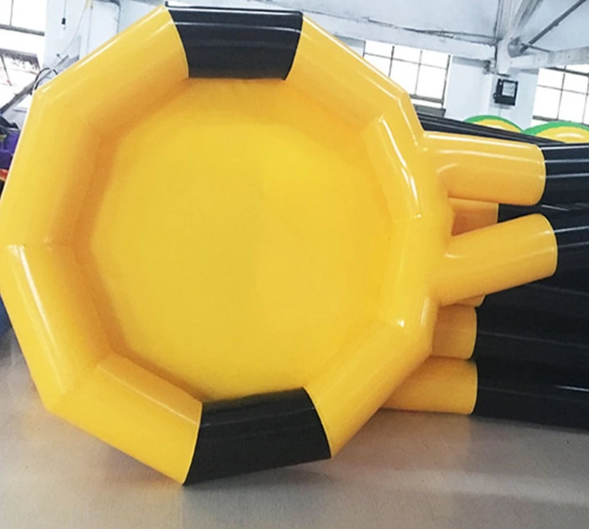 Outdoor Sport Inflatable Team Building Game Giant Inflatable Tennis Racket/large Tennis Racquet for Play