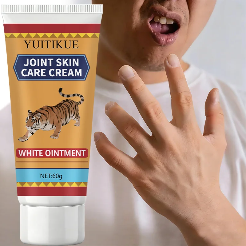 Skin and joint care cream, containing hyaluronic acid, collagen, and Siberian daisy extract, deeply moisturizing and non-greasy