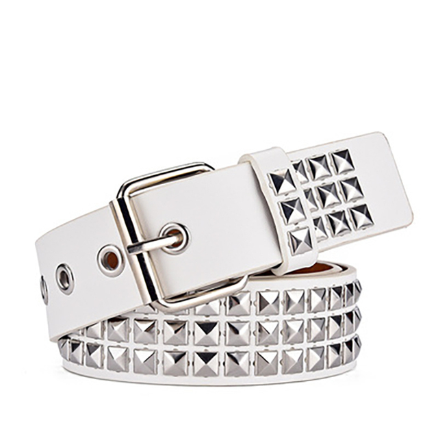 Fashion Alloy women Belts Chain luxury for Genuine Leather New style Pin Buckle Jeans Decorative men Retro Decorative Punk