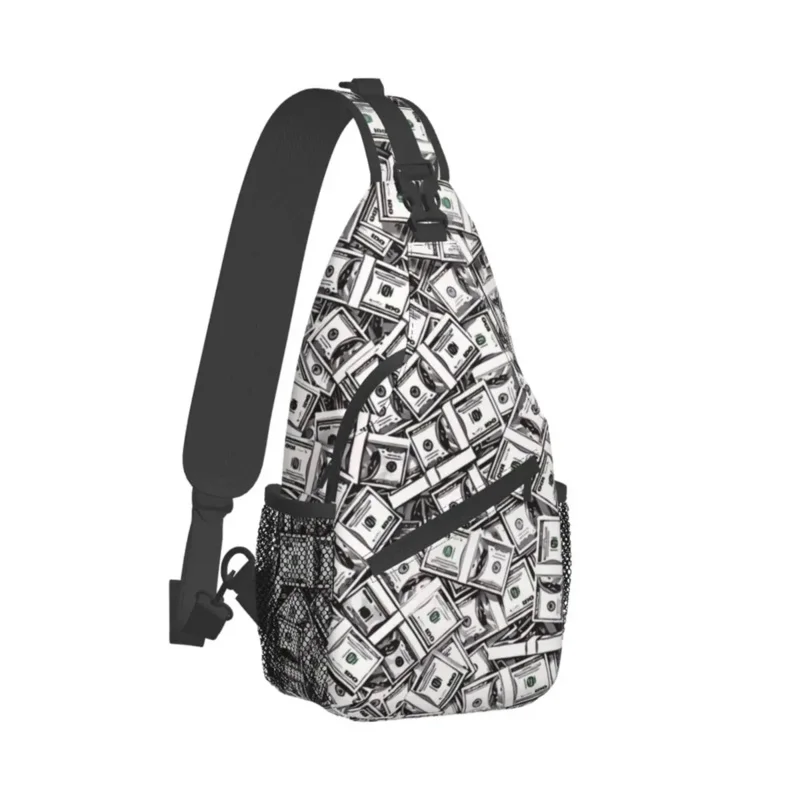 

Like A Million Dollars Crossbody Chest Bags Money Pockets Travel Pack Messenger Sports Teens Shoulder Bag Unisex