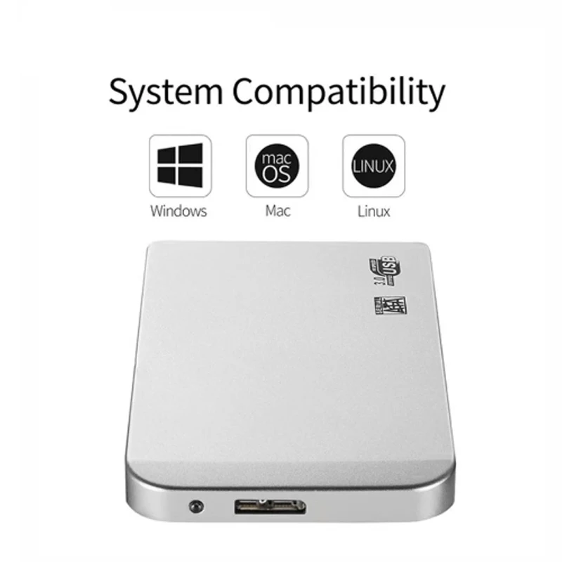 Xiaomi High-speed 2TB 4TB 8TB 16TB SSD Portable External Solid State Hard Drive USB3.0 Interface 128TB HDD Mobile Hard Drive
