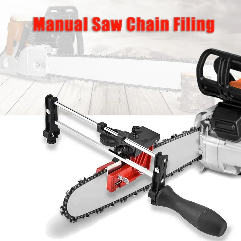 Garden Tool Professional Lawn Mower Chainsaw Chain Filling Manual Guide