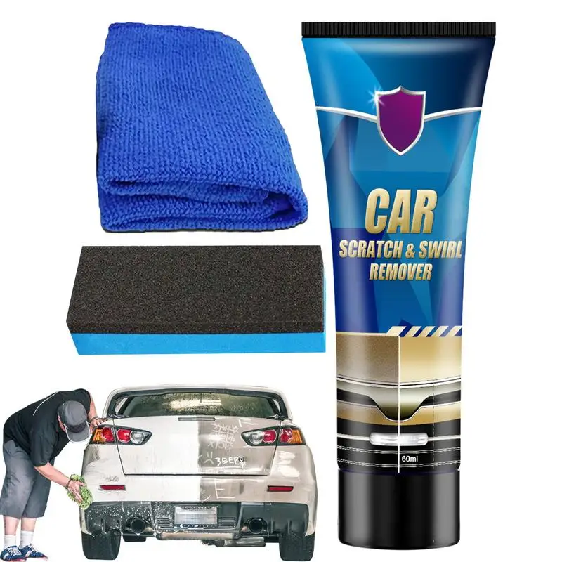 

Car Scratch Remover Autos Dirt-Resistant Scratch Repair Polishing Wax Automobiles Body Grinding Compound Paint Care Supplies