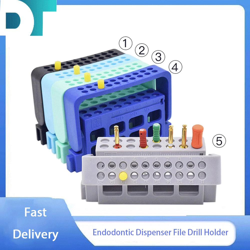 DentalPlasticStandRootCanalFileHolderwithRecordEndoTray