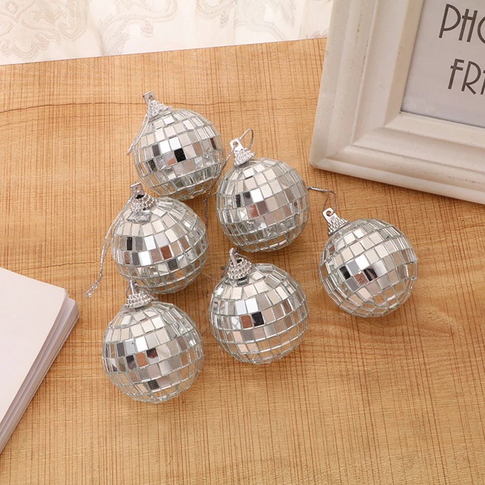 3cm Mirror Balls Reflective Glass Ball Disco Xmas Tree Home Festive KTV