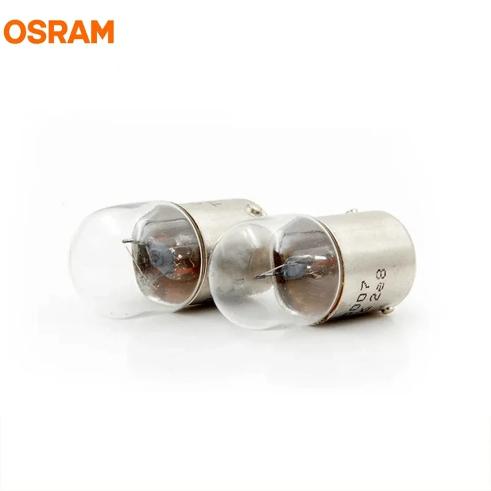 OSRAM 5007 R5W Bulbs 10-Pack – 12V 5W License Plate Light Replacement, BA15s Base