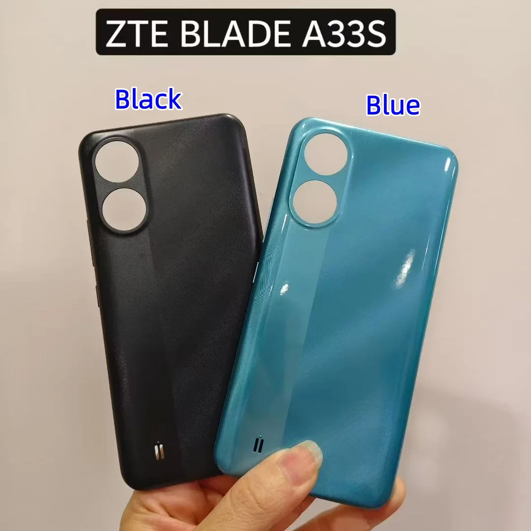 ZTE Blade A36 A56 A56Pro A36E A33S PT26용 후면 커버 배터리 커버 케이스, 후면 커버 배터리 커버 도어 수리 부품, 백 도어