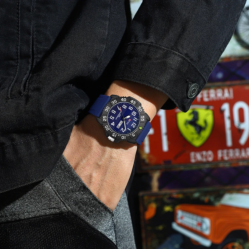 UTHAI L84 Men's Watch Sports High end Brand 50M Waterproof