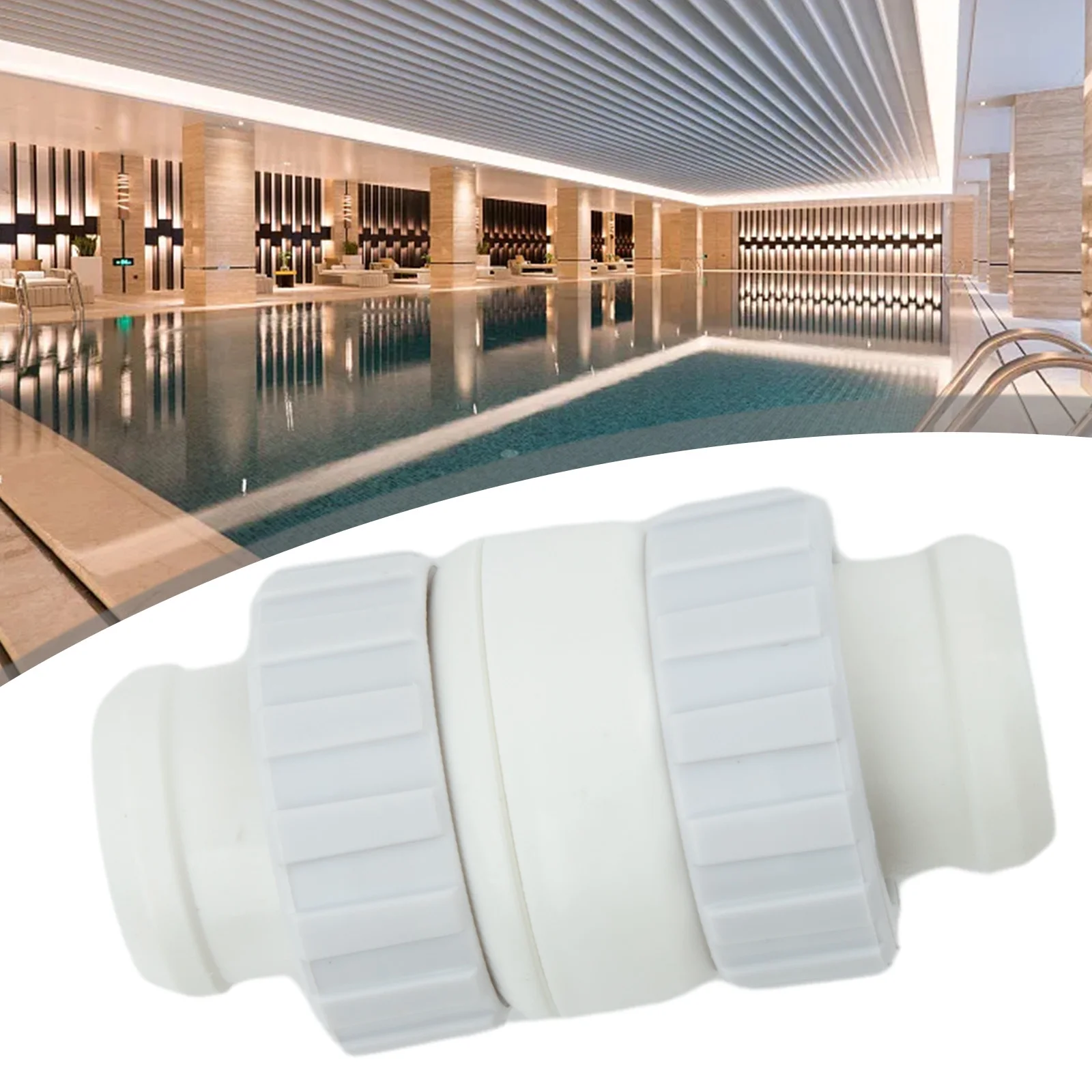 

2Pcs Hose Nut 1pc Hose Swivel 9-100-3002 9-100-3109 Connects Quickly Easy To Use Pool Cleaner Pool Cleaning Tools