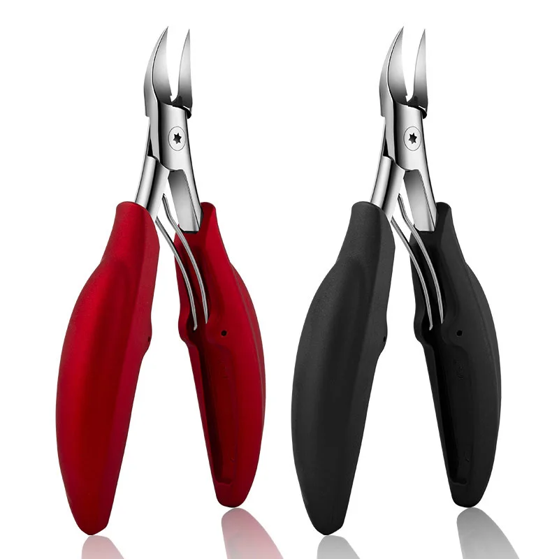 Stainless Steel Ingrown Toenail Nail Clippers Trimmer Cutters Manicure Pedicure Cuticle Nipper Paronychia Dead Skin Remover Tool 6