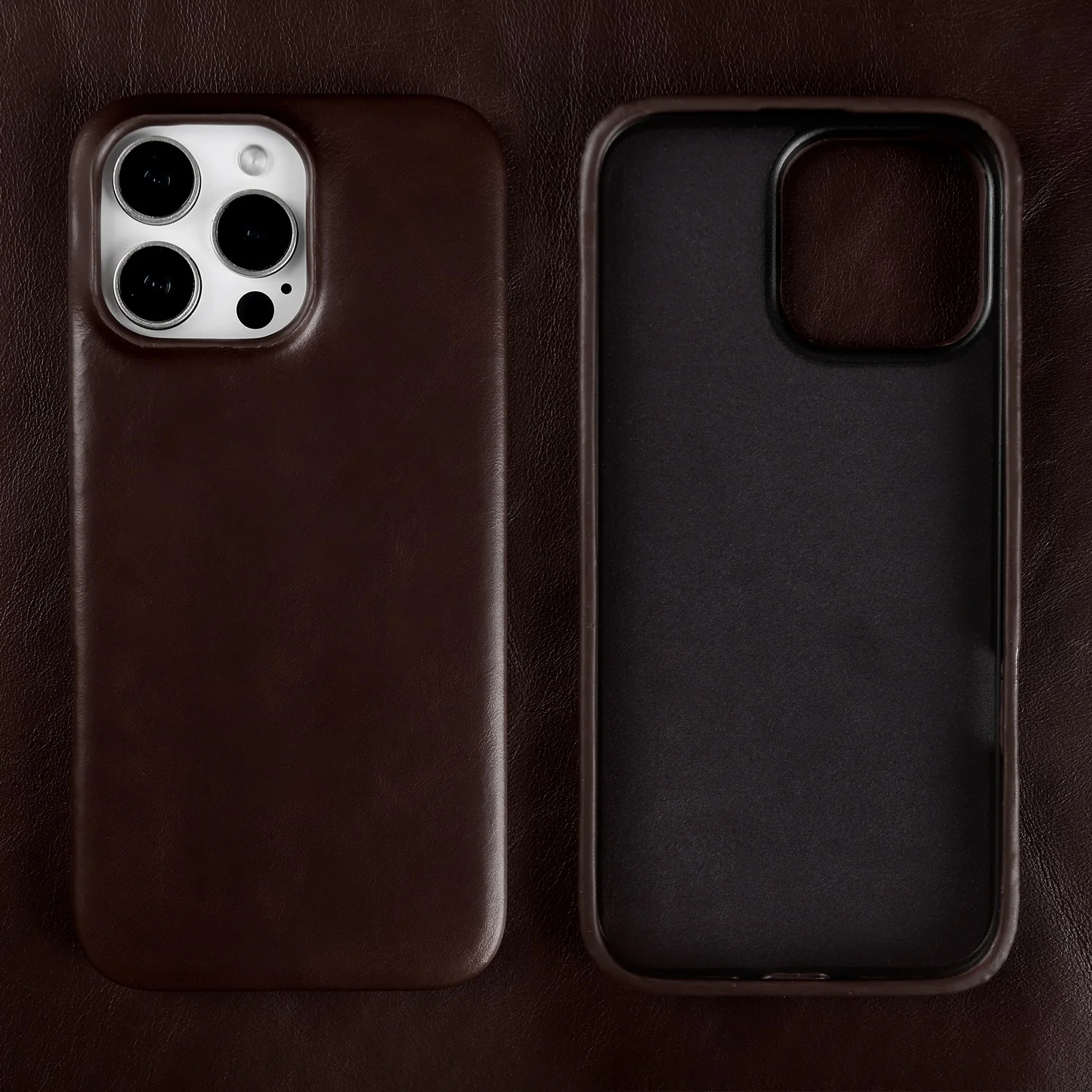Luxury Vintage Genuine Leather Phone Case - Retro Edition