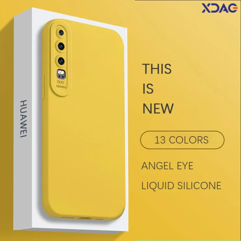 Angel Eyes Soft Liquid Silicone Phone Case - Solid Basic Design