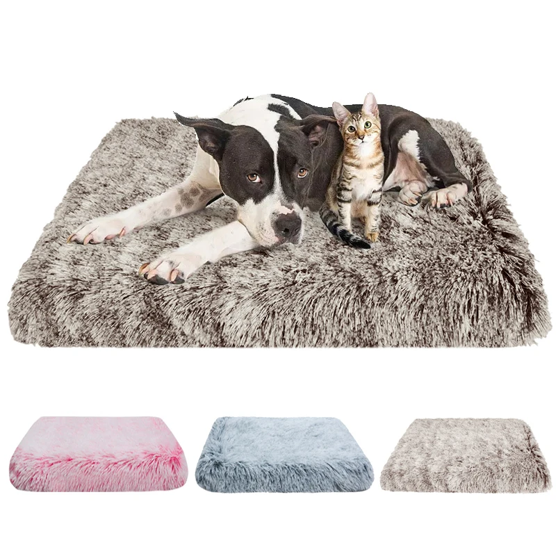 Pet Peluche Cane Gatto Letto Sonno Profondo Divano Inverno Caldo Dormire Cani Cucciolo Nido Cane Letto Stuoie Grande Cane Divano Letto Portatile Pet K