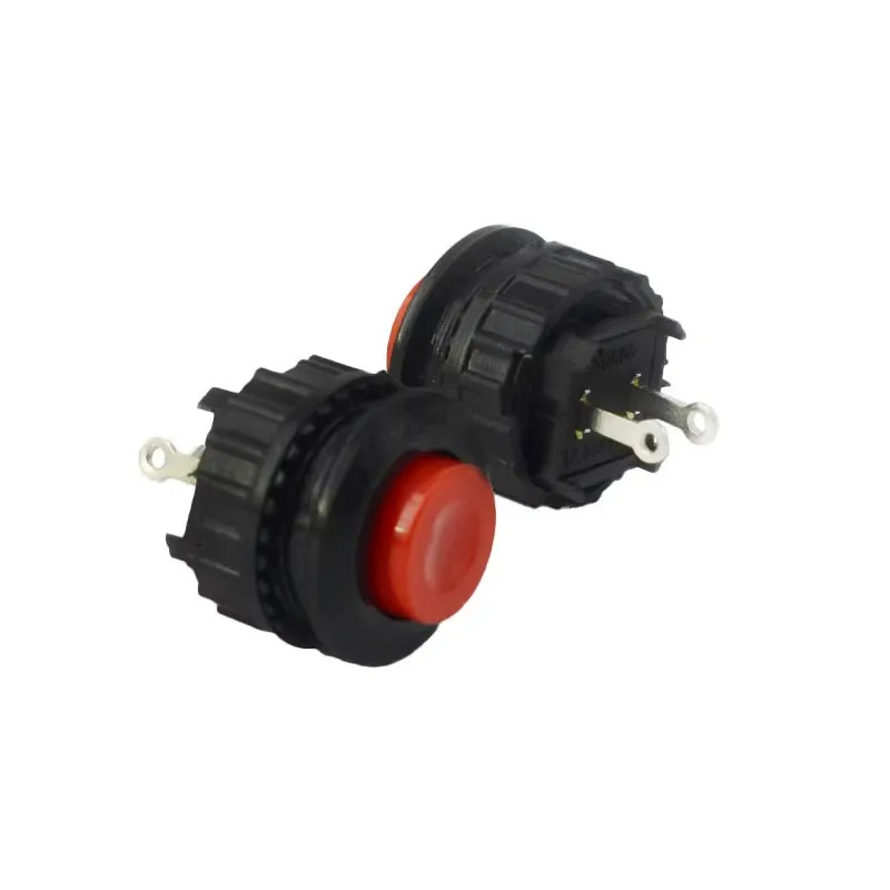 Small round button Key switch DS-500 press open lockless self-reset hole 14mm