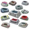Miniature Football Field 3D DIY Puzzle World Famous Stadiums Models Football Game Peripheral Toys Fans Birthday Toys Gifts DDJ 2