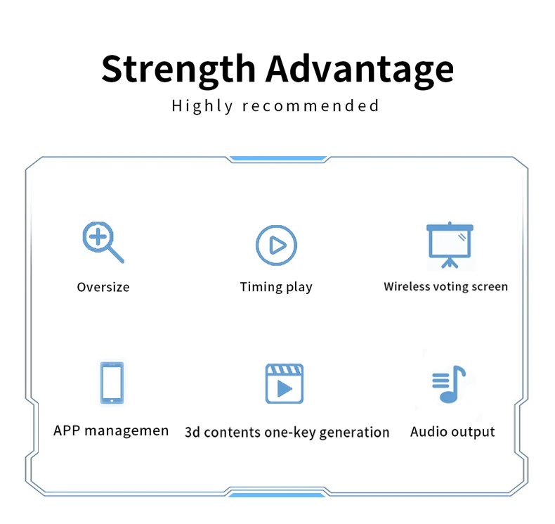 Description Picture 3 of item3d Projection Advertiser Holographic Fan Hovering Virtual Air Imaging Multi-functional Screen Holographic Advertising Lights