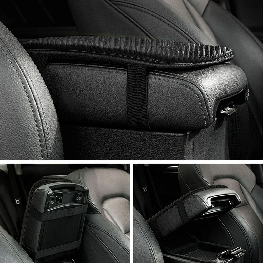 차량용 팔걸이 보관 패드 커버, 폭스바겐 VW 4 모션 파사트 골프 4 티구안 제타 T-roc 투아렉 비틀 아르테온용 자동차 액세서리