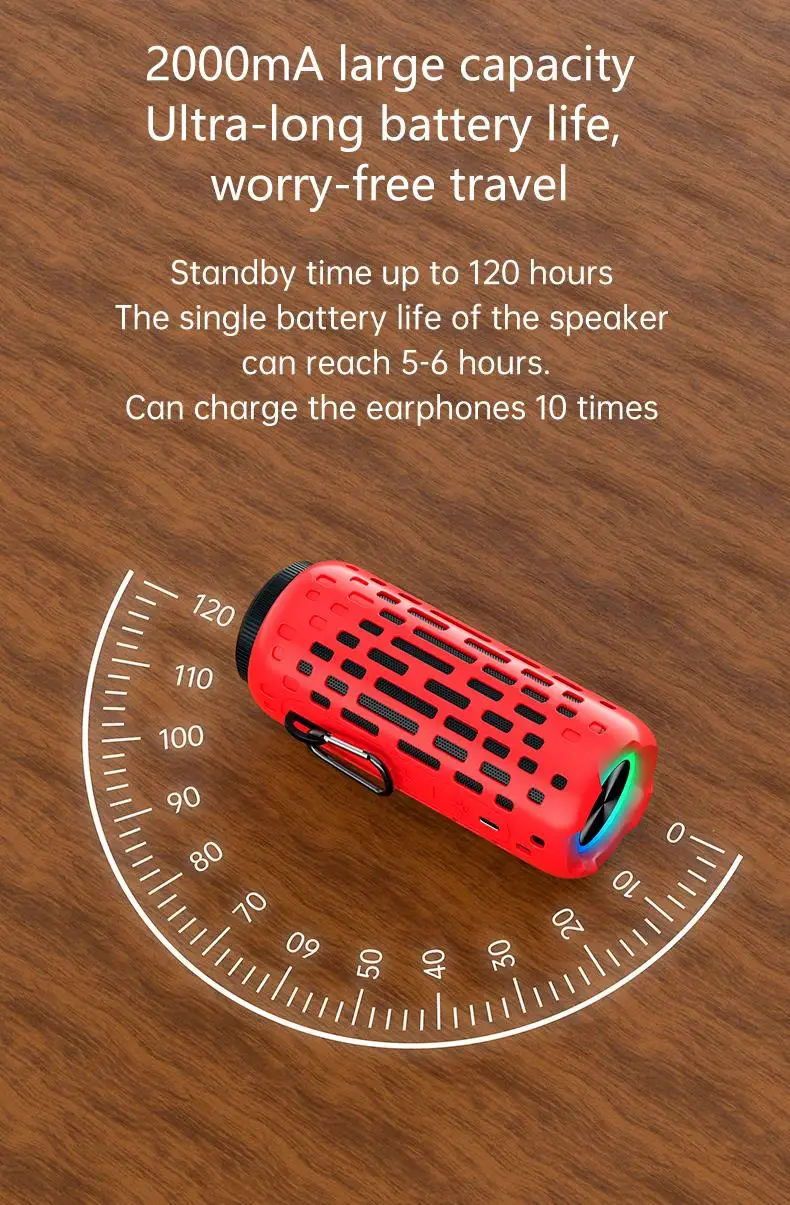 Jemcravo™ Waterproof Speaker With Earbuds