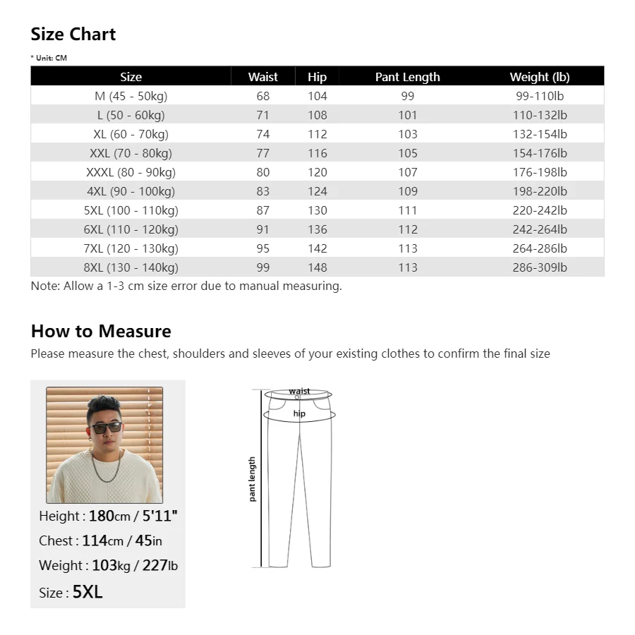 Pants Men Jogger Sweatpants Trousers Oversize 6XL 7XL 8XL Black Plus Size 2024 Loose Streetwear Hoodies Brand Male Spring Autumn 6