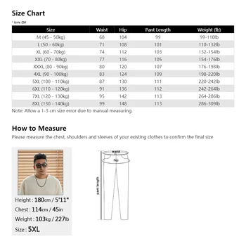 Pants Men Jogger Sweatpants Trousers Oversize 6XL 7XL 8XL Black Plus Size 2024 Loose Streetwear Hoodies Brand Male Spring Autumn 6