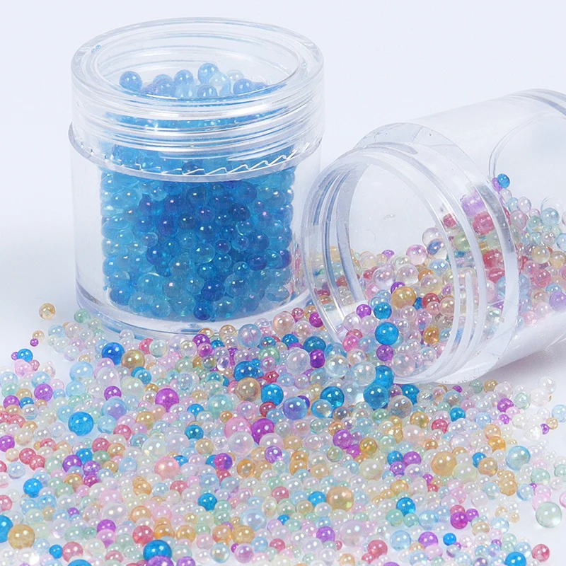 10ML Resin Filling Colorful Water Bubble Ball Beads For Epoxy Resin