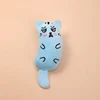 Hot-selling cartoon cat puppy toys bite-resistant puppy plush material teeth grinding cleaning interactive pet toys 5