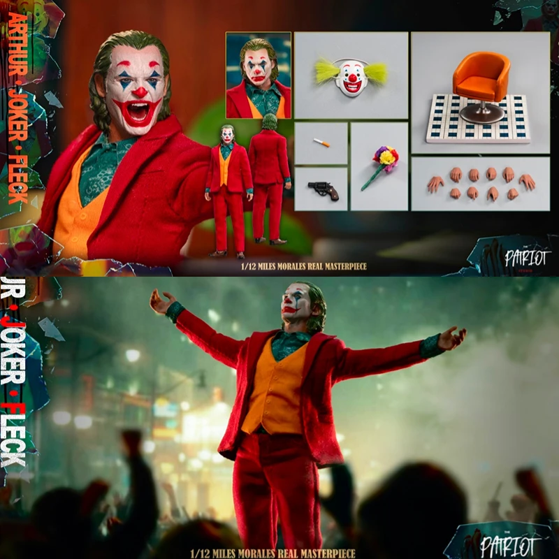 patriot ジョーカー　アーサーフレック　1/12フィギュア　パリオット製 Patriot Studio 1/12 The Joker Arthur Fleck Deluxe Version