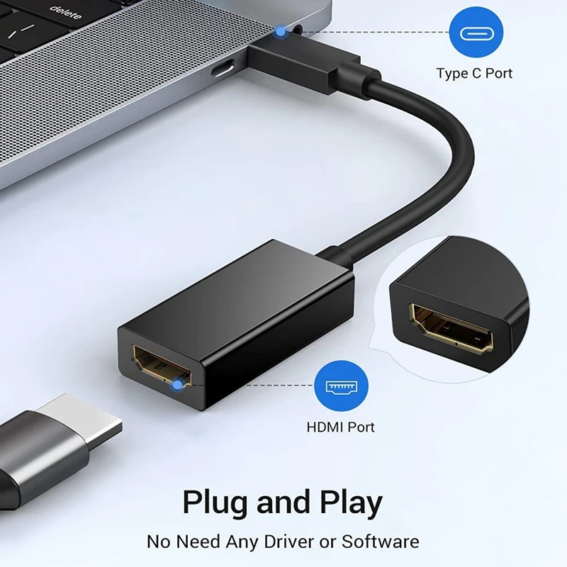 4K 60Hz c-HDMI ȣȯ ̺ , USB3.1 c 18Gbps   ȯ