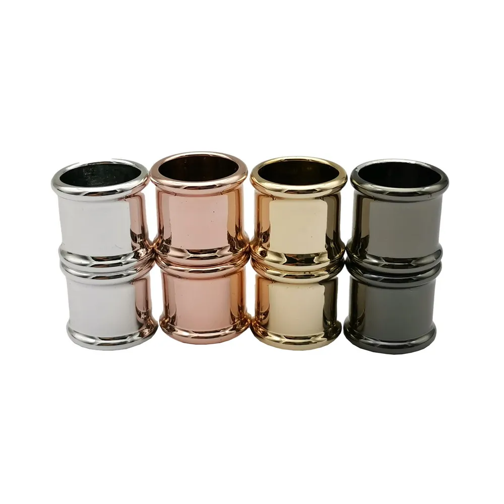 

10 Pieces for 9mm Inner Hole Bamboo Magnetic Clasps for Jewelry Making Strong Magnet Rose Gold