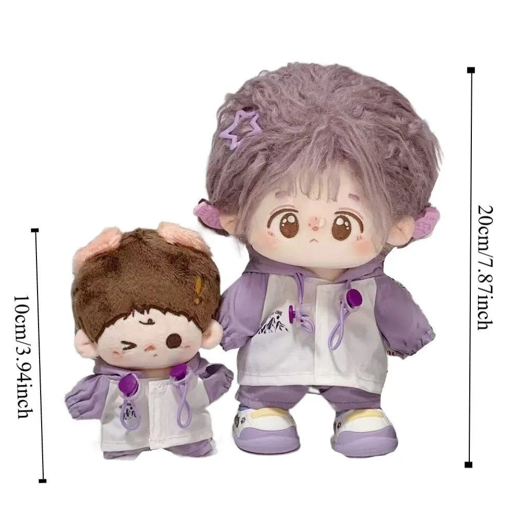 Jacket 10/20cm Cotton Doll Clothes Dress Up Sport 20cm Cotton Doll's Clothes Coat Cool 10cm Doll Clothes Doll Accessories