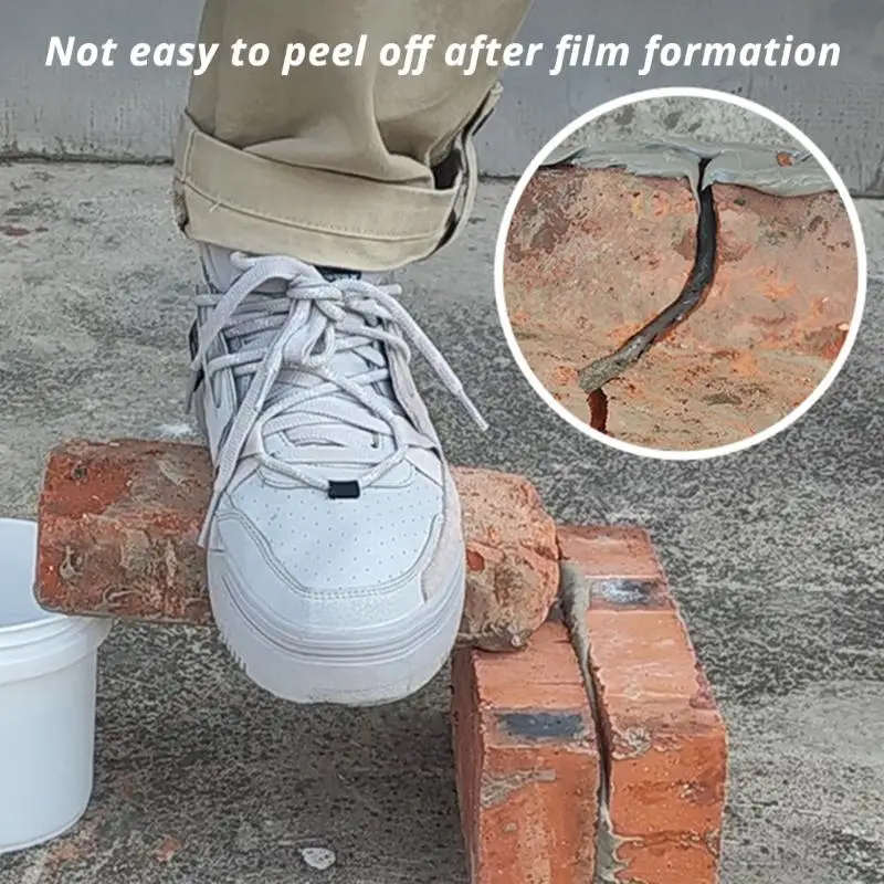 Crack Waterproof and Leak Repair Materials Coating Polyurea Slurry Enhanced Invisible Waterproof Coating Repair Tools 448A