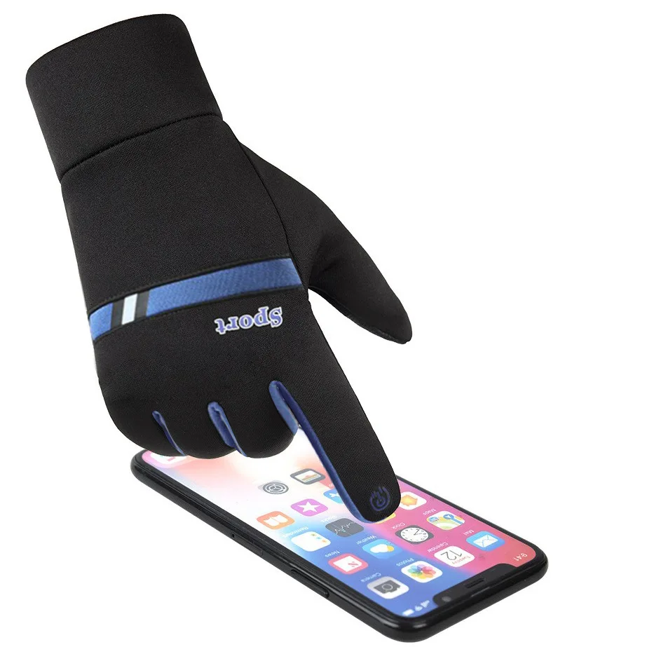 Winter Warm Gloves Water Resistance Windproof Breathable Skiing Ridding Gloves Biking Sporting Driving Motorcycle Cotton Gloves