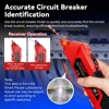 NOYAFA Automatic Circuit Breaker Finder NF-827S Fuse Socket Tester US 120V Circuit Switch Finder Electrician Diagnostic Tool 3