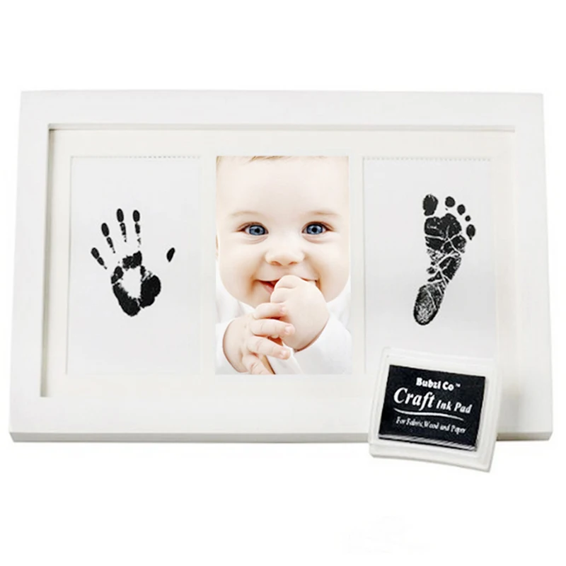 Newborn Baby Footprints Handprint Ink Pads Kits for DIY Photo Frame  Accessories Newborn Baby Pet Cat Dog Paw Prints Souvenir - AliExpress