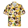 Cute Custom Image Design 3D Print Shirts For Men Clothes Funny Birthday Present DIY Singer Idol Blouses Women Anniversary Gifts 3