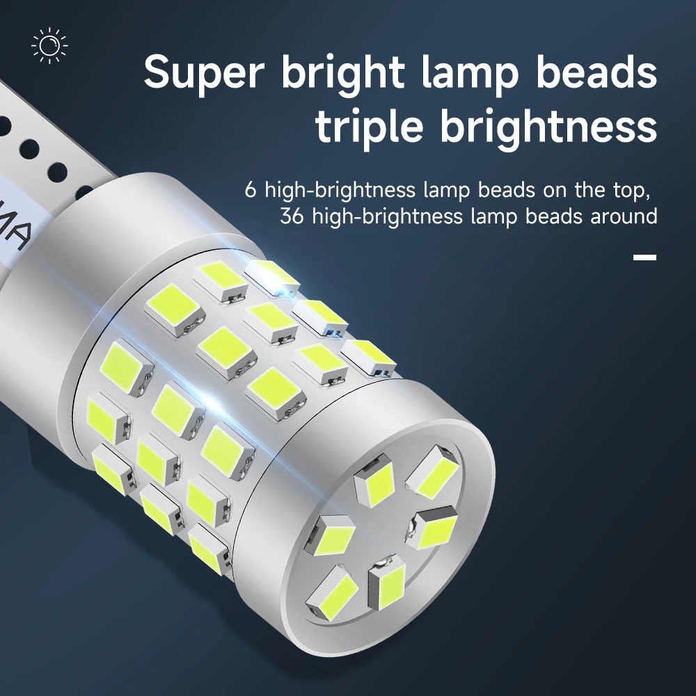 2PCS   Canbus  T10 W5W Led 194 168 42SMD 2016 Led  ׸      