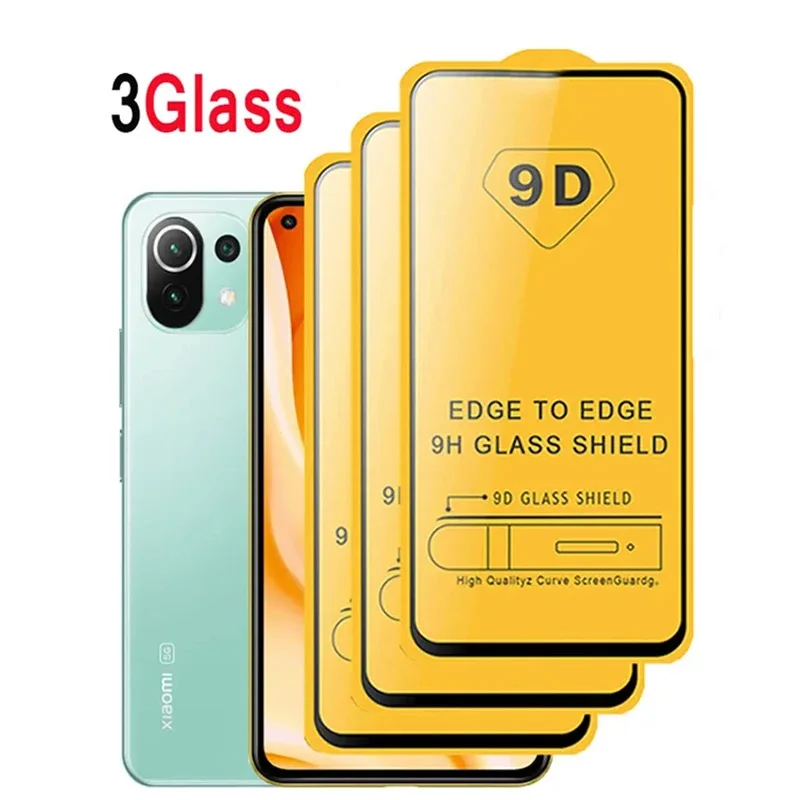 pelicula For Xiaomi 11 Lite 5G xiaomi 13t Glass Xiaomi 13T 12T Pro Screen Protector Xiaomi 11 Lite 5G NE Safty Glass on Mi 11 Lite Camera Xiaomi 11T