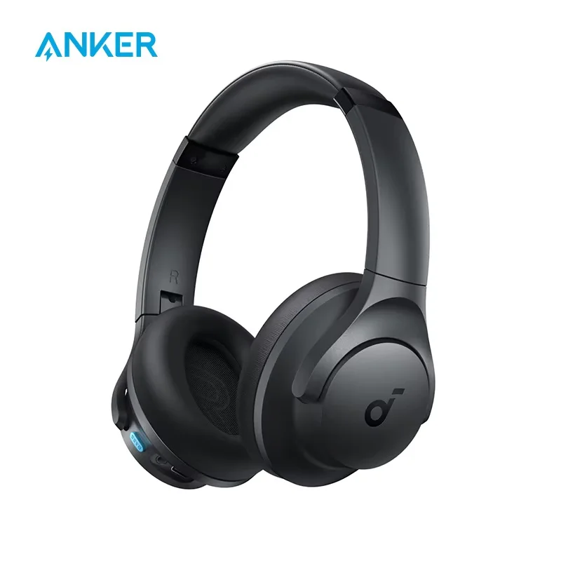 Soundcore oleh Anker Q11i headphone Bluetooth nirkabel Over-Ear