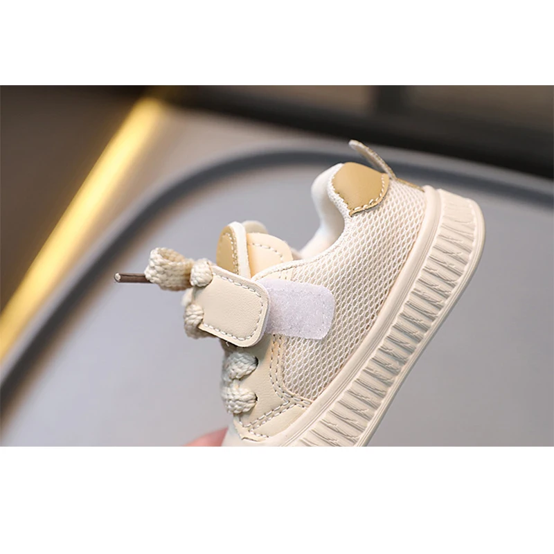 Spring Autumn Children Sneakers For Boys Girls Kids Casual Shoes Flat Sole Toddler Shoes Fashion Breathable Soft Sport Running 4