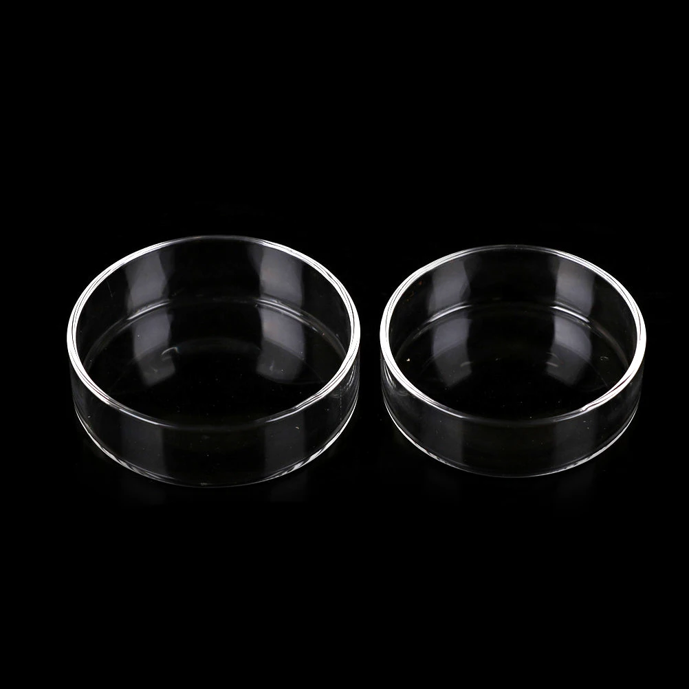 Petri dishes 1pc New 60mm Glass Tissue Petri Dish Culture Dish Culture Plate With Cover