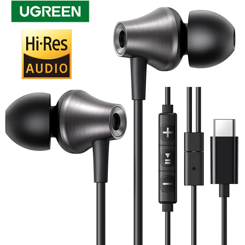 Słuchawki UGREEN 3.5mm za $8.34 / ~32zł
