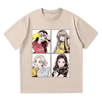 Kpop BP Jump 2025 Tees Pink Girls Band Clothing Adorable Anime Graphic T Shirts Summer High Quality  Comfortable Y2K Tops - Image 5
