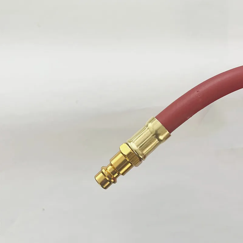 Air Rubber Hose 12M with 1/4'' European Type EU Male and Female Quick Connector Air Compressor Tools 13X8mm Pneumatic Hose Tube pneumatic air hose