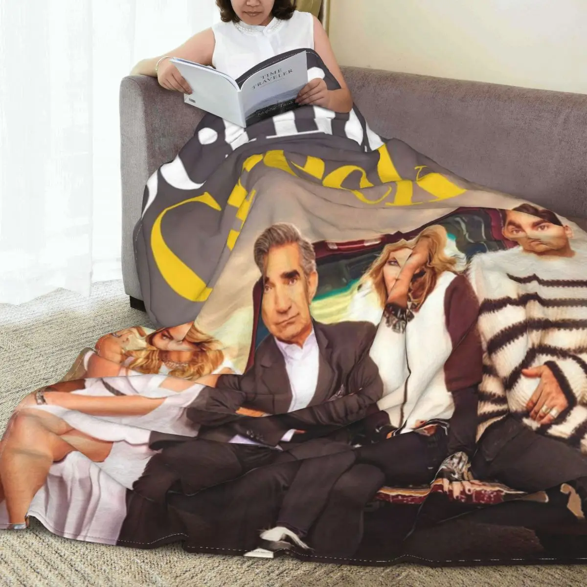 Одеяло S-Schitts, Фланелевое покрывало для путешествий и офиса, мягкое теплое покрывало на заказ для гостиной, подарок на день рождения