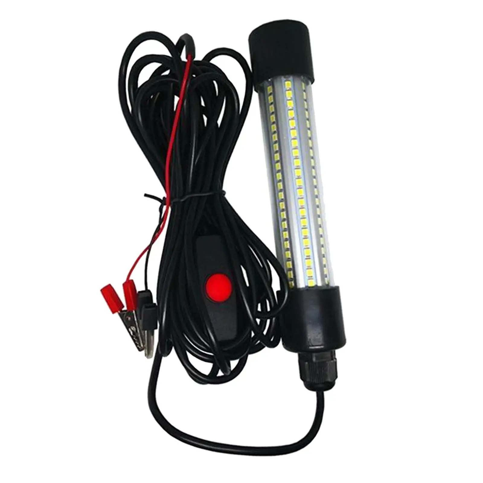 12W LED 수중 낚시등, 밝은 크래피 낚시등