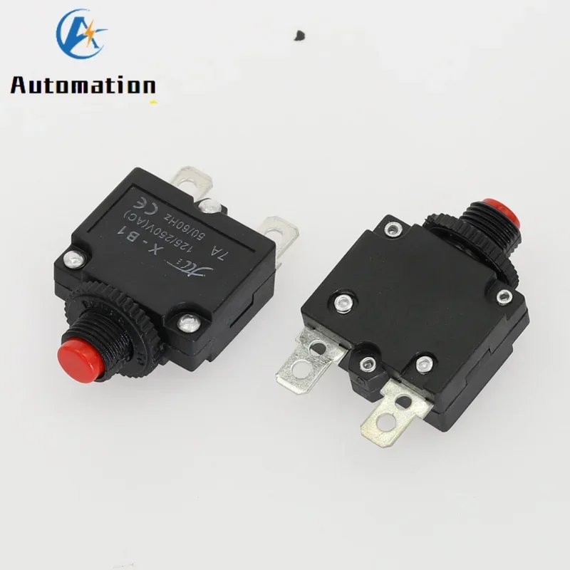 Circuit Breaker Overload Protector Switch Fuse Waterproof Cap 5Pcs 2A 3A 5A 6A 7A 8A 10A 15A 20A 25A 30A