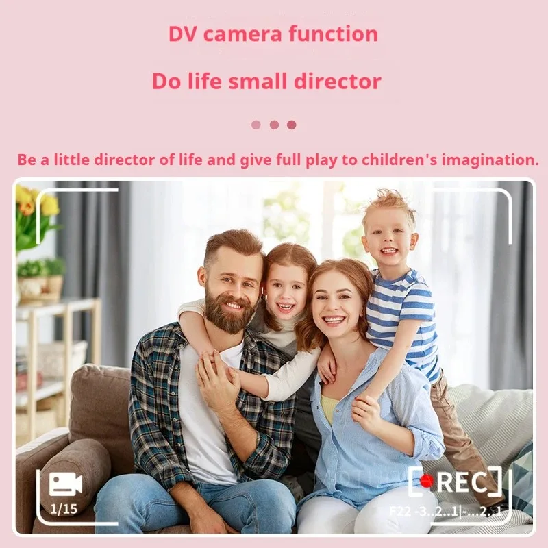 Instant Print Camera for Kids, 32MP HD Digital Camera with 3 Rolls of Printer Paper, 3.0" Screen for Ages 3-12