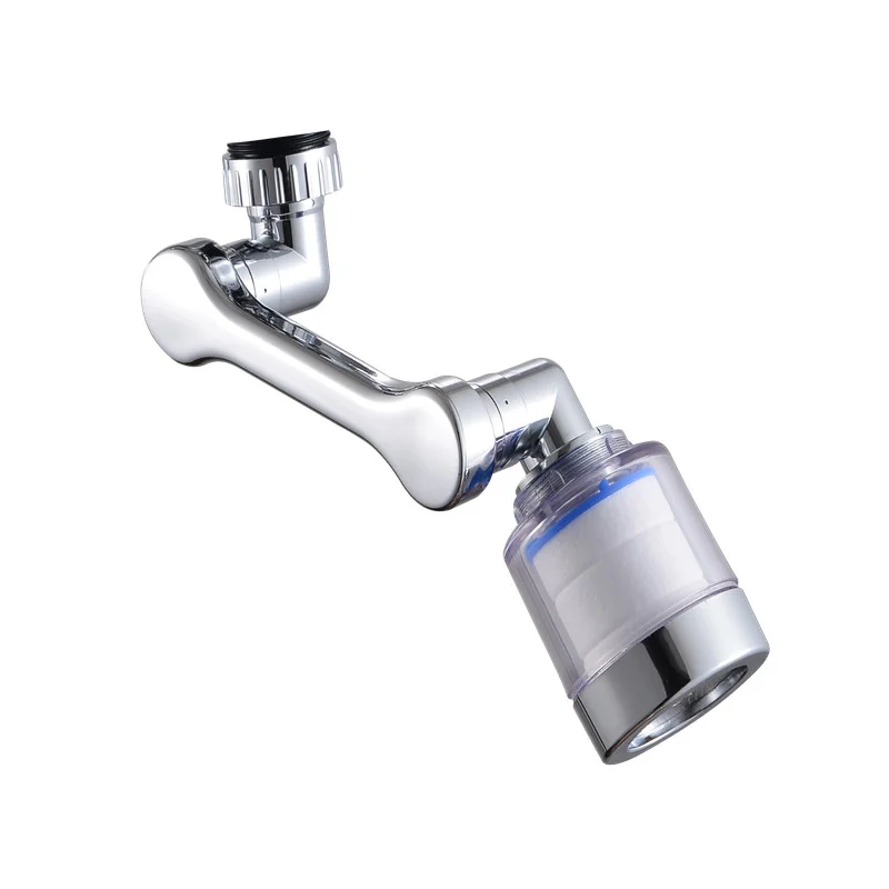 1080° Swivel Faucet Water Filter Remove Chlorine Heavy Metals Filtered Showers Head Soften Hard Water Bath Filtration Purifier