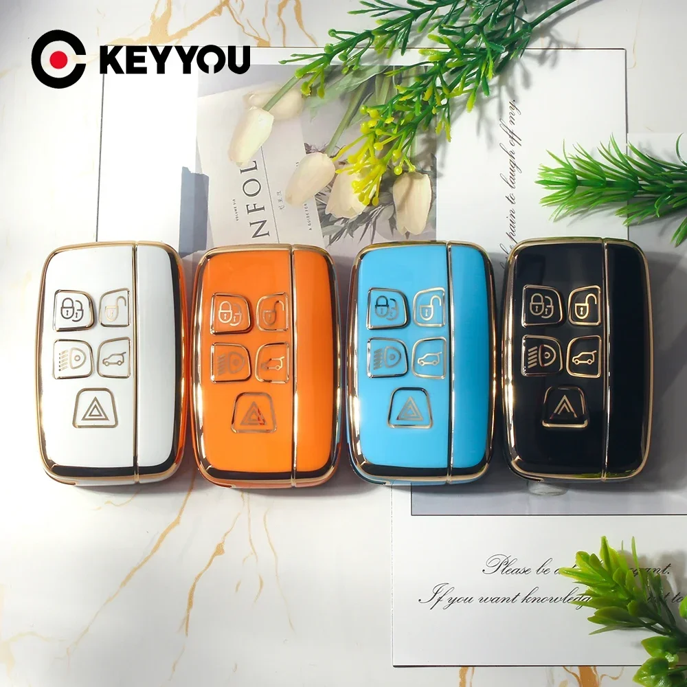 KEYOU TPU Dustproof Car Key Protective Case