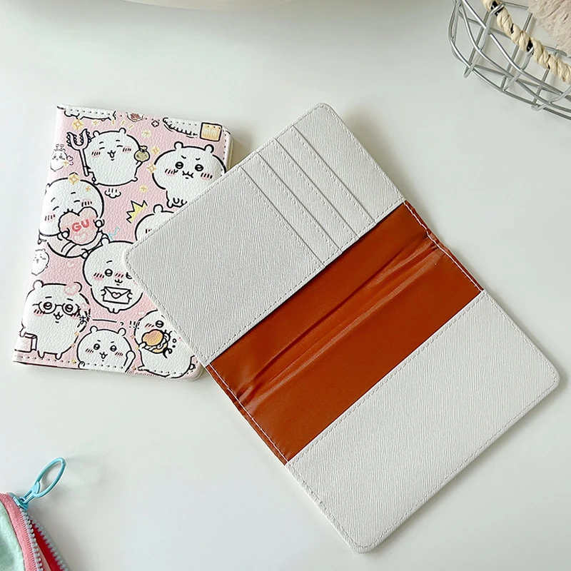 Nuova custodia per passaporto da viaggio Essentials Porta passaporto carino PinkPig Portafoglio per passaporto da viaggio da donna Custodia per passaporto in pelle PU di qualità - immagine 2